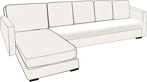 Miniatura 125 de UNBBRRL Fundas de cojín de asiento para sofá, elásticas, funda de cojín individual para sofá, fundas de cojín para sofá, fundas de héroe protegen