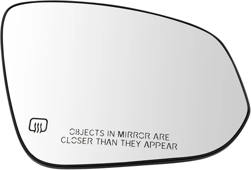 Miniatura 321 de TRQ Cristal de espejo izquierdo compatible con Chevrolet Silverado 1500 GMC Sierra 1500 2019-2021