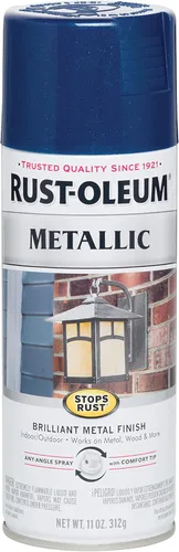Miniatura 37 de Rust-Oleum 313142 Stops Rust Pintura en Aerosol Metálica, 11 onzas, Bronce Champán