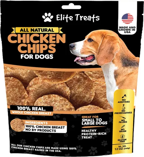 Miniatura 5 de Golosinas para perros de batata hechas en Estados Unidos 100% naturales, un ingrediente Golosinas veganas para perros sin granos para cachorros
