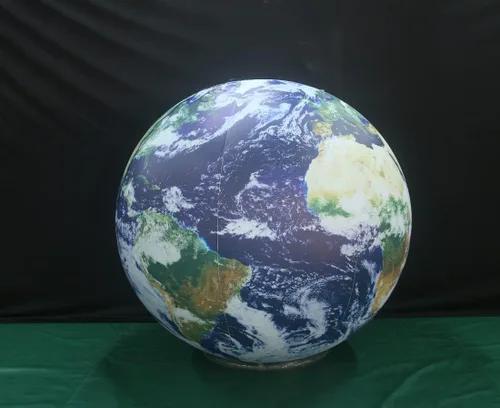 Miniatura 4 de 40" globo inflable, globo inflable del planeta de la tierra para la decoración educativa de la institución/el planetario/la tienda/del club