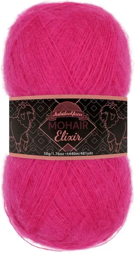 Miniatura 71 de JubileeYarn Mohair Elixir Yarn - 50g/Skein Baby Wool Blend - Cosmopolitan - 1 Skein