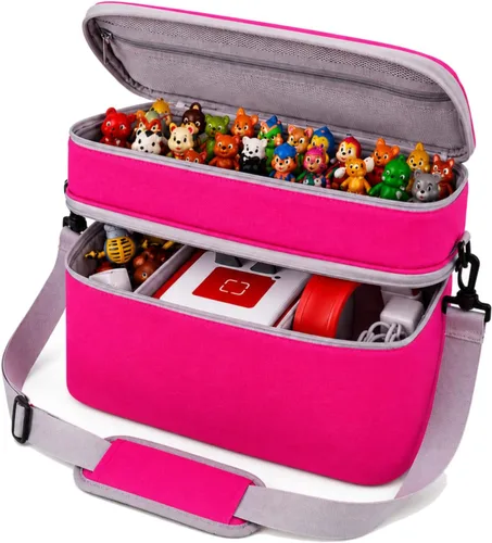 Miniatura 12 de Bevegekos Bolsa de viaje de almacenamiento para Toniebox 2, juego de iniciación, para figuras de Tonie, estación de carga y auriculares, solo funda