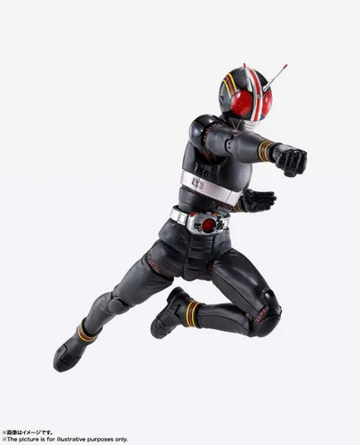 Miniatura 9 de S.H. Figuarts (método de tallado de hueso verdadero) Kamen Rider Black, aprox. 5.9 pulgadas (5.906 in), ABS y PVC prepintada figura de acción