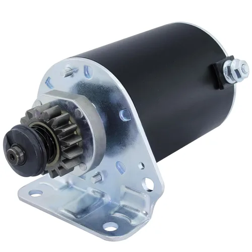 Miniatura 10 de 16 Dientes Nuevo Arranque Compatible con Briggs & Stratton 1972-2002 7HP-18HP 497595 391423 390838 392749 5742 John.Deere Cub Cadet Enfriamiento por