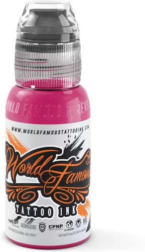 Miniatura 12 de World Famous - Tinta negra opaca para tatuaje, ultra fina, de larga duración para forro, sombreado y maquillaje permanente, suministros de tatuaje