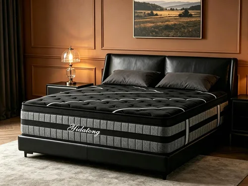 Miniatura 58 de Colchón tamaño individual de 10 pulgadas en una caja, espuma viscoelástica híbrida y resortes embolsados, 7 zonas para dormir de espalda y de lado