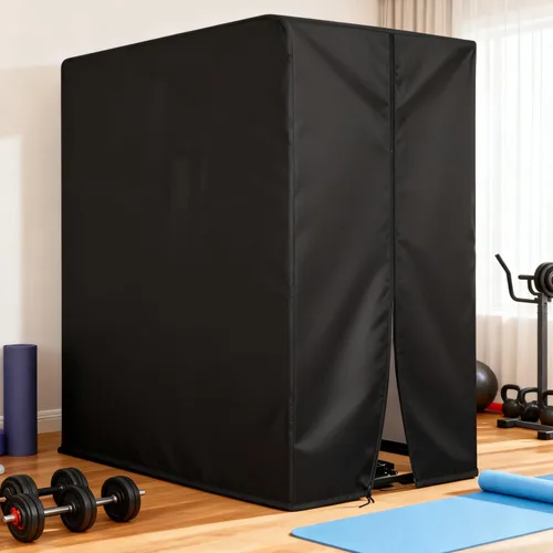 Miniatura 9 de Funda para equipo de entrenamiento, 420D Oxford para equipo de gimnasio en casa, protege para equipo de gimnasio en casa/equipo de gimnasio