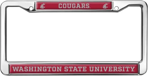 Miniatura 267 de Texas A&M University - Texarkana Mascot - Marco de metal estándar para placa de matrícula de tamaño completo