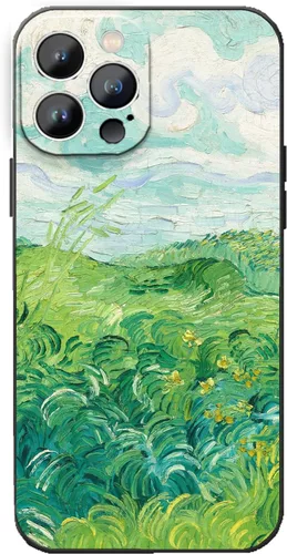 Miniatura 28 de Funda para iPhone 14 Plus, Classic Art Monet Painting Retro Landscape Phone Case para mujeres y hombres, cubierta protectora delgada de TPU flexible