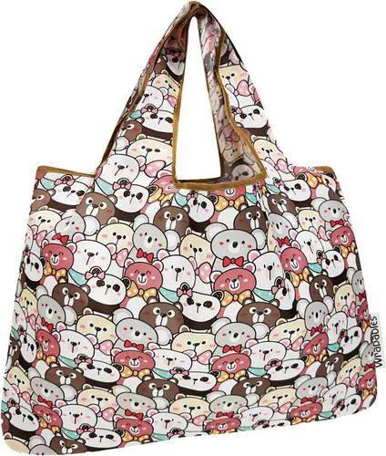 Miniatura 27 de allydrew Bolsas de comestibles reutilizables de nailon plegables grandes
