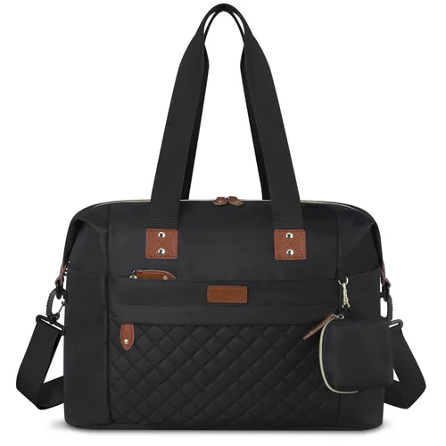 Miniatura 2 de Pritent Bolsa de pañales, bolsas de pañales para bebé con funda para chupete, correas de hombro, clips para cochecito, bolsa grande impermeable