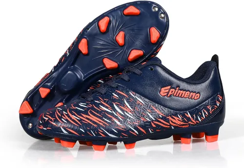 Miniatura 4 de Zapatos de fútbol unisex para niños y niñas, para terreno firme (niños pequeñosniños grandes)