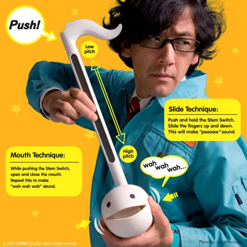 Miniatura 8 de Otamatone Deluxe [Sanrio Gudetama] Instrumento Musical Electrónico Sintetizador Portátil de Japón Maywa Denki de Japón