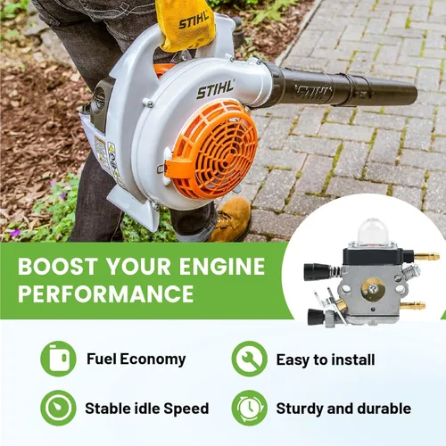 Miniatura 3 de Carburador BG55 con kit de afinación de filtro de aire para Stihl BG45 BG46 BG55 BG65 BG85 SH55 SH85 BG55C BG55Z BG85C Soplador de hojas piezas