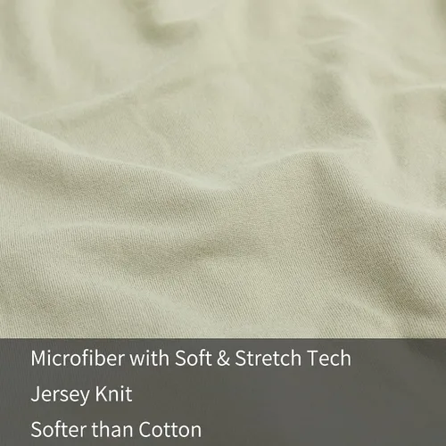 Miniatura 62 de Juego de 2 fundas de almohada pequeñas de punto Jersey Knit para viajes o niños pequeños de 12 x 16 pulgadas, 13 x 18 o 14 x 20 pulgadas, sobre