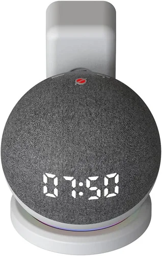 Miniatura 4 de ez-fit Soporte de pared Echo Dot, soporte de pared para Amazon Alexa Echo Dot 4ª generación accesorios de ahorro de espacio sin desorden