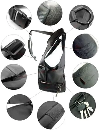 Miniatura 6 de Bolsa de hombro oculta multiusos mejorada para las axilas