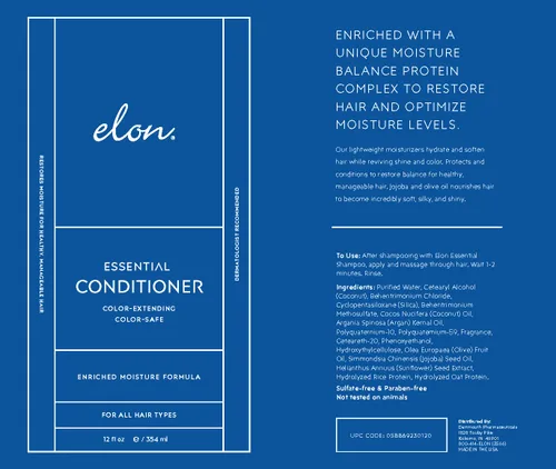Miniatura 9 de Elon Set de champú y acondicionador sin sulfato (12 onzas) – Champú para cabello teñido para extender el color – Acondicionador para el cabello seco