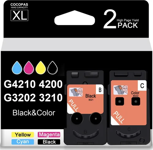 BH-2 CH-2 Cabezal de impresión remanufacturado para G4210 G4200 G3202 G3210 G3200 2210 2200 1200 MegaTank Cartuchos de tinta de repuesto para