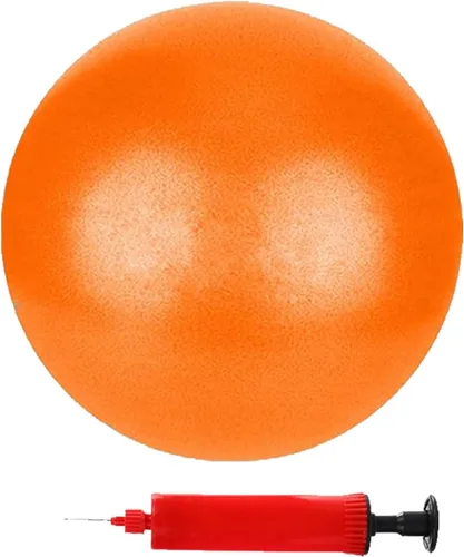 Miniatura 11 de Mini pelota de yoga de ejercicio de pilates, pelota de yoga inflable pequeña de 6 pulgadas, equipo de entrenamiento básico y terapia física
