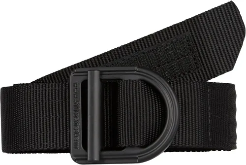 5.11 Entrenador 1.5 pulgadas, cinturón táctico, servicio pesado para militares y fuerzas de seguridad, estilo 59409 Negro