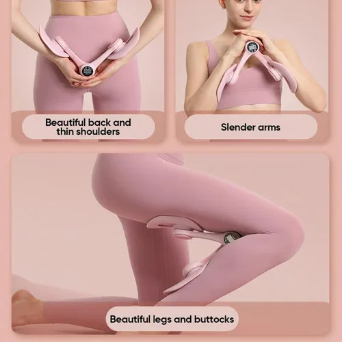 Miniatura 4 de SakerPlus Ejercitador de suelo pélvico para mujeres, entrenador de piernas para entrenamiento interno del muslo para gimnasio en casa