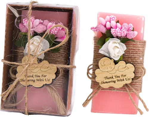 Miniatura 11 de HTF Paquete de 5 Mini Jabones Personalizados con Aroma a Océano, Recuerdos de Baby Shower, Regalos de Baby Shower, Recuerdos de Jabón Perfumado