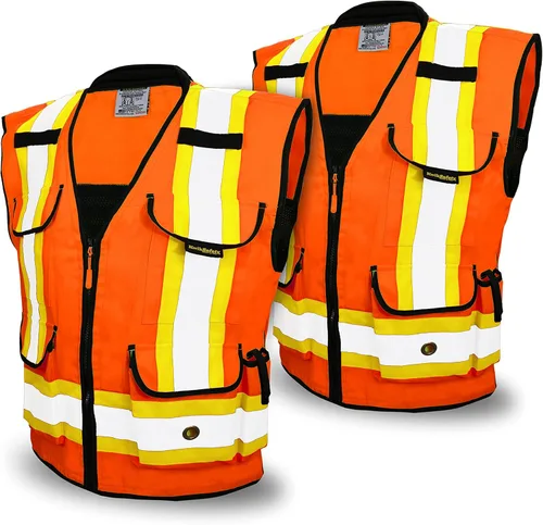 Miniatura 12 de KwikSafety - Charlotte, NC - GODFATHER Safety Vest [CUSHIONED COLLAR + TABLET POCKET] ANSI OSHA