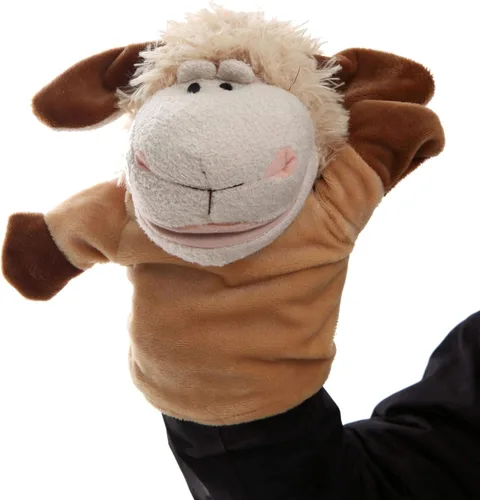 Miniatura 3 de Juego de marionetas de mano de animales para niños y adultos, juguetes de felpa suave de alta calidad de 12.5 pulgadas con bocas móviles, perfecto
