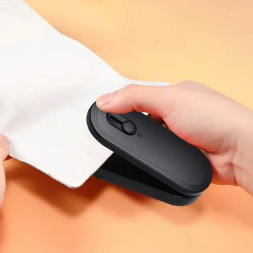 Miniatura 6 de Sellador de virutas, gadgets de embalaje recargables, sellador de bolsas portátil con cortador e imán, para el hogar, despensa, viajes, camping