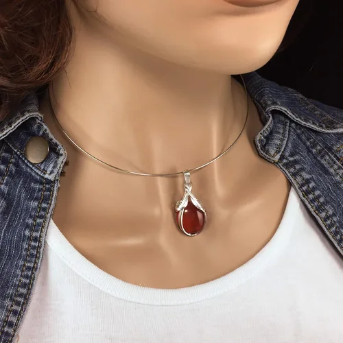 Miniatura 5 de Colgante de cristal de cuarzo rosa de 14 quilates, calidad AAA relleno de oro, varita de corazón, reiki Energy Romance, con elegante caja de regalo