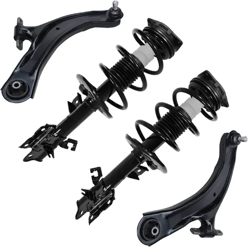 Miniatura 164 de Detroit Axle - Kit de 4 brazos de control delanteros para Ford Mustang 05-10, 2 brazos de control inferiores, 2 puntales 2005 2006 2007 2008 2009