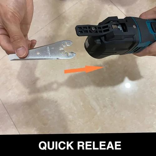 Miniatura 6 de Cuchillas rascadoras oscilantes para eliminación de sellador adhesivo de calafateo para Dewalt Milwaukee Ryobi Bosch Craftsman Dremel Mulimaster