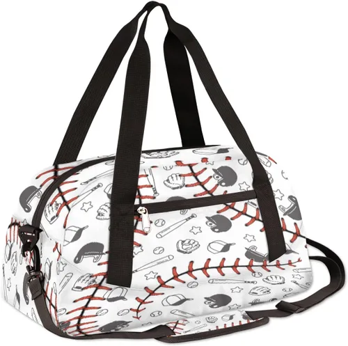 Miniatura 3 de Bolsa de lona para niños, bolsa de gimnasio deportiva para niños, niñas y adolescentes, bolsa de mano para el fin de semana, bolsa de viaje