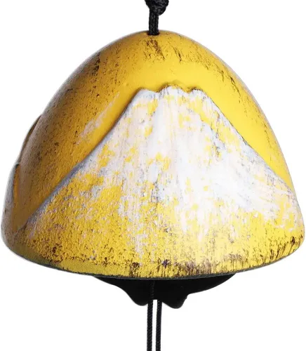 Miniatura 7 de 1 campanilla de viento tradicional japonesa de la suerte para exteriores, Iwachu de hierro fundido bendice templo, campanas de viento pequeñas