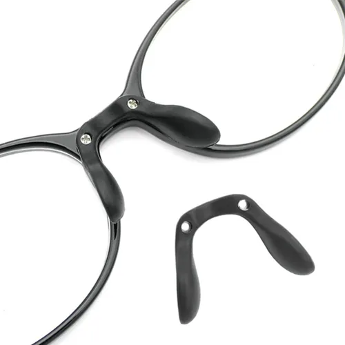 Miniatura 4 de ARTIBETTER Almohadillas ajustables para puente de nariz para lentes, paquete de 3 soportes de nariz antideslizantes en forma de U, reemplazo