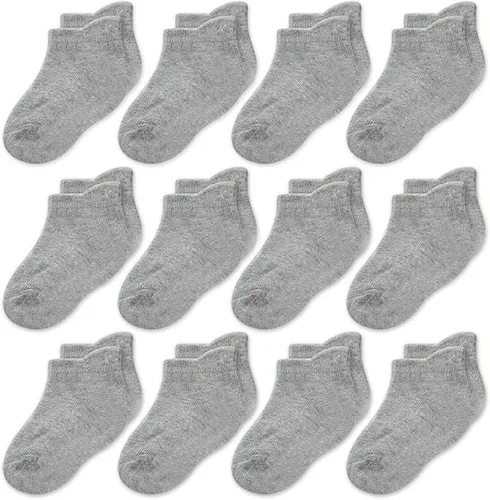 Miniatura 11 de CozyWay Baby & Toddler Socks Ankle Comfy Cotton Socks For Girls and Boys No Show Infant - 12 Pack