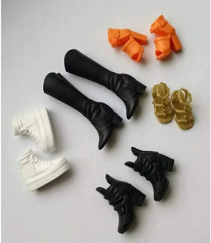 Miniatura 2 de Barbie Accesorios Original & Petite Doll Shoe Pack