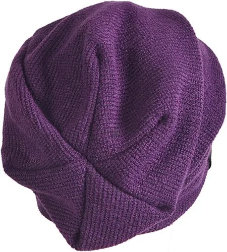 Miniatura 118 de FORBUSITE Gorro de punto largo holgado para hombre para verano e invierno, de gran
