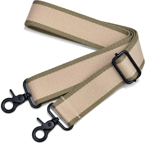 Miniatura 10 de Correa de Bolso Ancha Correa de Hombro Ajustable Correa de Repuesto Cruzada Correa de Bolso de Hardware Plateado
