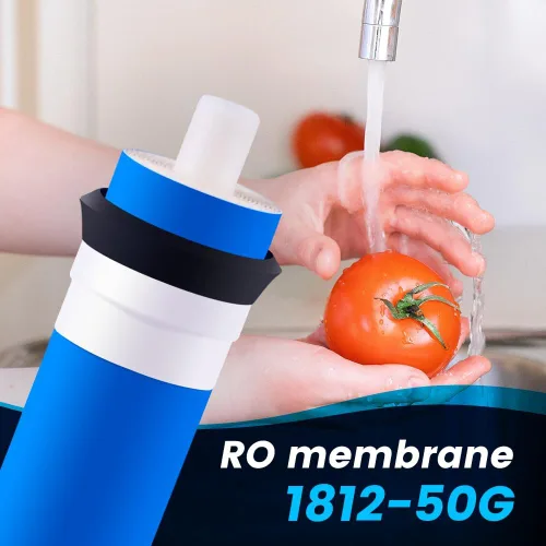 Miniatura 2 de Membrana para membrana de ósmosis inversa GPD - Se adapta al sistema de filtración de agua RO debajo del fregadero - Elimina el mal sabor y olor
