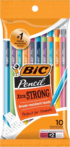 Miniatura 2 de BIC Xtra Sparkle - Lápiz mecánico, barril colorido, punta media (0.028 in), 10