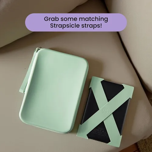 Miniatura 6 de Strapsicle Funda de silicona para Kindle y lectores electrónicos – Bolso multiusos para teléfono, billetera y llaves – Se ajusta a Paperwhite 2024