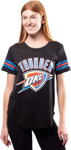 Miniatura 28 de Ultra Game - Camiseta de malla súper suave oficial de la NBA para mujer Negro