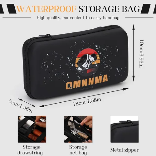 Miniatura 5 de QMNNMA Kit de punzón de costura de 40 piezas con bolsa, herramienta portátil de punzón con instrucciones, kit de punzón de costura Speedy Stitcher