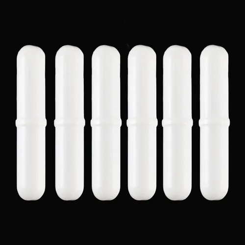 LABALPHA 6 unids PTFE agitador magnético mezclador agitador bar, barra de agitación magnética 1.969 in/1.96 pulgadas