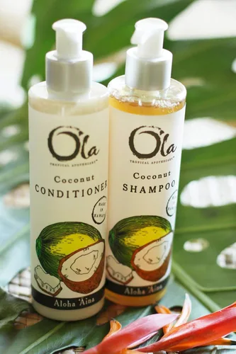 Miniatura 8 de Champú orgánico de coco Ola - 8 fl oz