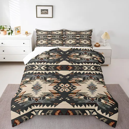 Miniatura 39 de Feelyou Juego de ropa de cama de vaca de las Highland para niños, edredón de ganado con girasol para niñas, adolescentes, juego de edredón