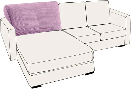 Miniatura 145 de UNBBRRL Fundas de cojín de asiento para sofá, elásticas, funda de cojín individual para sofá, fundas de cojín para sofá, fundas de héroe protegen